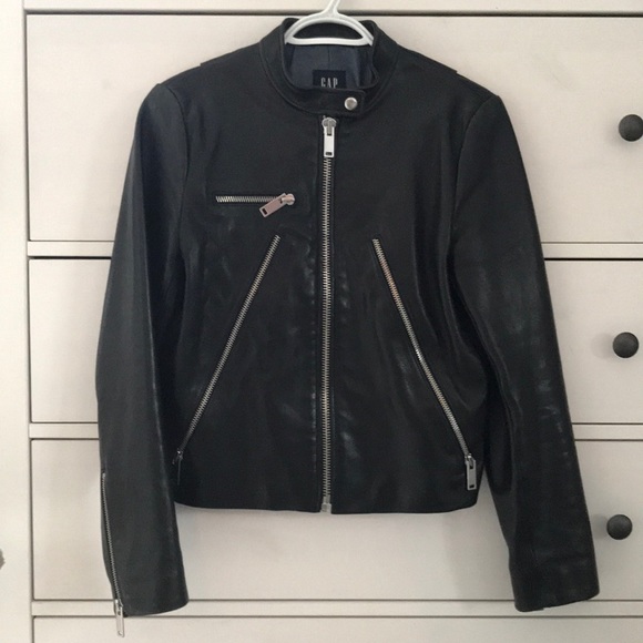 Gap genuine cow leather jacket - Picture 6 of 7